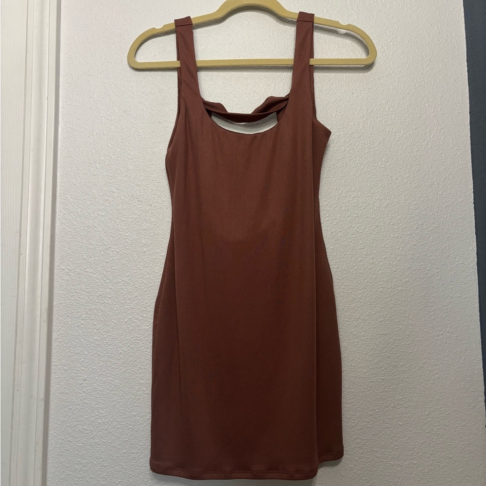 Camila Coelho Rust Mini Dress